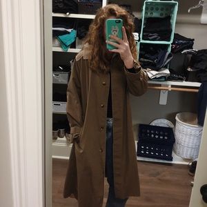 Vintage Rain Shedder Trench Coat